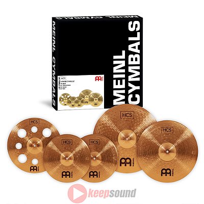 Kit de Pratos de Bateria HCSB14161820 - MEINL