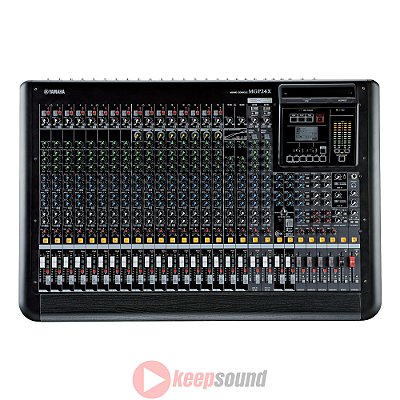 Mesa de Som Analógica 24 Canais 6 auxiliares MGP24X - YAMAHA