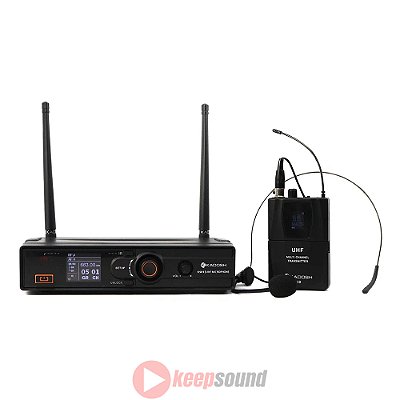 Microfone Profissional Headset Sem fio K501H - KADOSH
