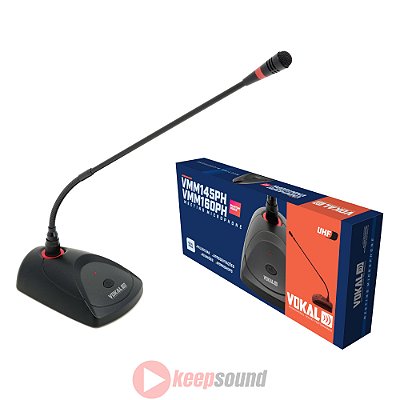 Microfone Profissional Gooseneck 45cm VMM145PH - VOKAL