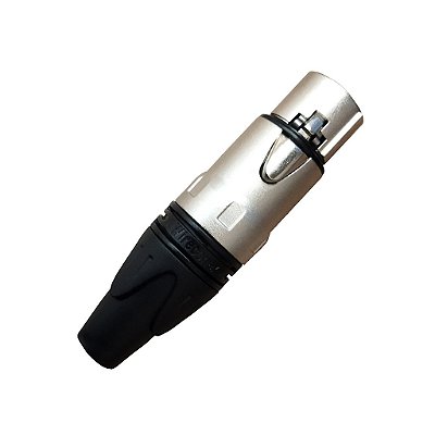 Conector XLR Fêmea Linha WC 1003 - WIRECONEX