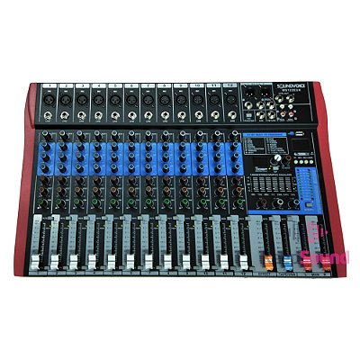 Mesa de Som 12 Canais MS-122 EUX - SOUNDVOICE