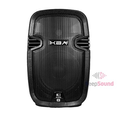 Caixa Ativa 110W 8 polegadas KBA 8 - K-AUDIO