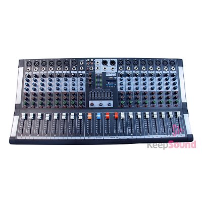 Mesa de Som 16 Canais MI 160 - K-AUDIO