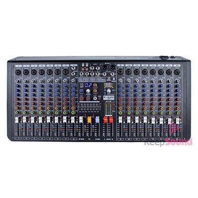 Mesa de Som 16 Canais MP 16.2 - K-AUDIO