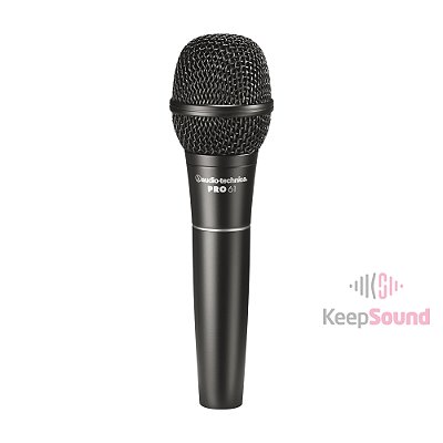 Microfone Profissional de Mão PRO61 - AUDIO-TECHNICA