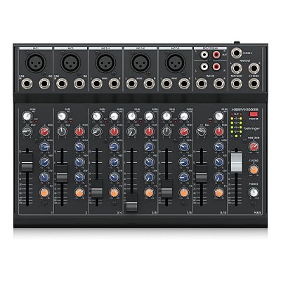 Mesa de Som 10 Canais 110V/Bateria XENYX 1003B - BEHRINGER