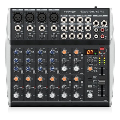 Mesa de Som 12 Canais Com Interface 110V XENYX 1202SFX - BEHRINGER