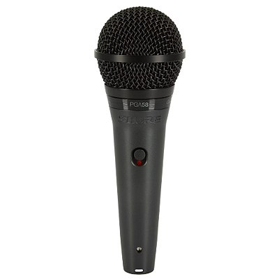 Microfone Profissional Dinâmico Pga58 Xlr - Shure