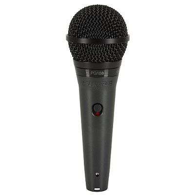 Microfone Profissional Dinâmico Pga58 Lc - Shure