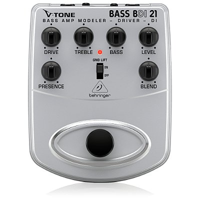 Pedal Simulador Para Contrabaixo Bdi21 - Behringer