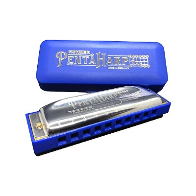 Gaita Diatônica Em Mi Menor(em) Pentaharp Em - Hohner