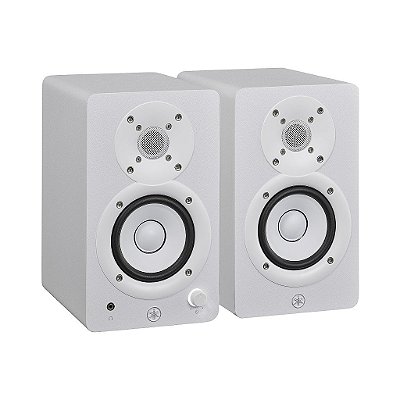 Par Monitores De Referência 40w Branco Hs3 Bivolt - Yamaha