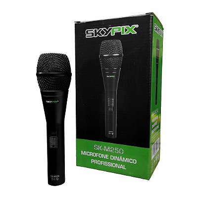Microfone Profissional De Mão Sk-m250 - Skypix