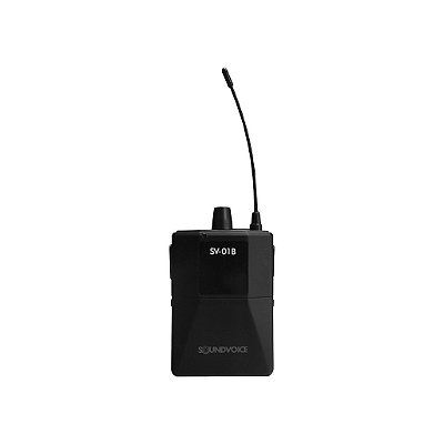 Receptor Bodypack De Fone Sem Fio Sv-01b - Soundvoice