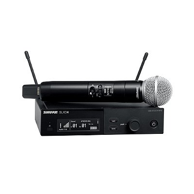 Microfone De Mão Sem Fio Slxd24/sm58-g58 - Shure