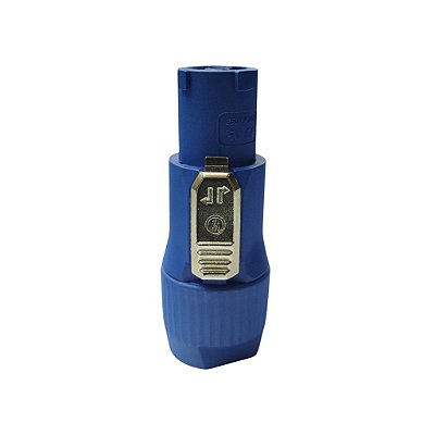 Conector Powercon De Entrada Azul Cs104 - Custom Sound