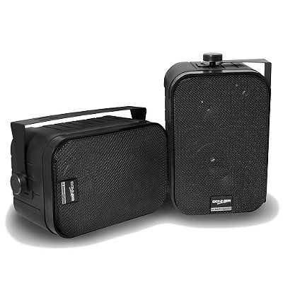 Caixa De Som Ambiente (par) Passiva 60w Sp400 Preta - Donner