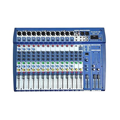 Mesa De Som Analógica Mi-16 (mi-16) Soundcraft