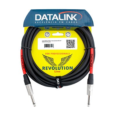 Cabo Para Instrumento P10/P10 3m 0,50mm² RI032 REVOLUTION - DATALINK
