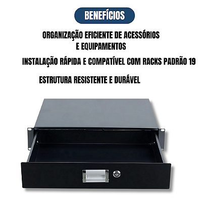 Gaveta para Rack K Audio GV1