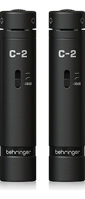 Microfone Condensado C-2 Dark - Behringer