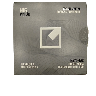 Enc. Violao Nylon-cristal/prateada Media Tensao - Tac