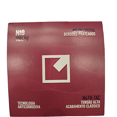 Enc. Violao Nylon Cristal/metal Prateado - Alta Tensao - Tac