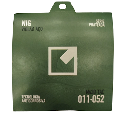 Enc. Violao Aco/prateada-.11 /.52- 6 Cordas - Tac