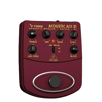 Pedaleira Para Guitarra Adi21 - Behringer