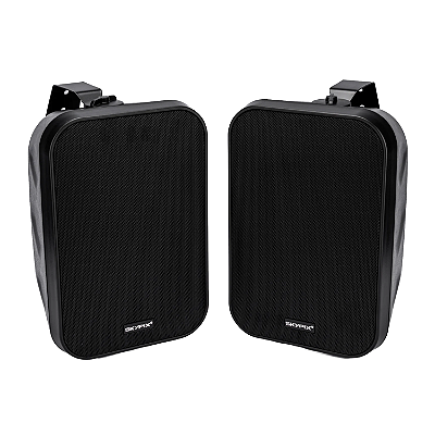 Par Caixas Som Ambiente Amplificadas 60w Sk-rp65d - Skypix