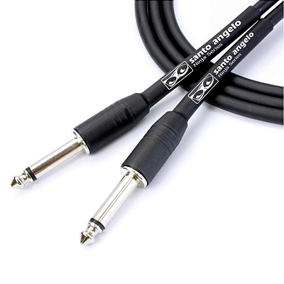 Cabo Guitarra 0,20mm P10 Ninja Cable 15ft