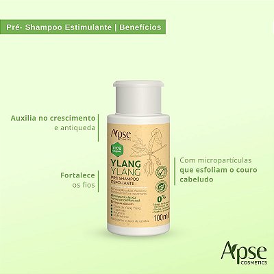 Pré Shampoo Esfoliante Ylang Ylang 100ml - APSE