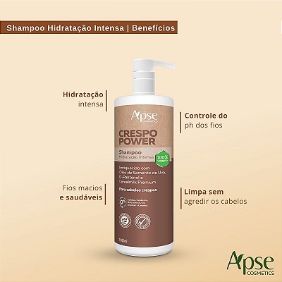 Shampoo Crespo Power 1L - APSE