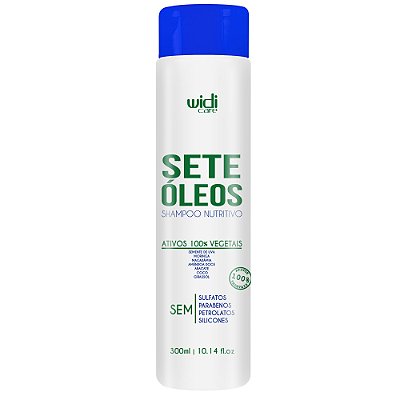 Shampoo Sete Óleos 300ml - WIDI CARE