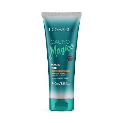 Shampoo Funcional Magic Poo Cacho Mágico 240ml - LOWELL