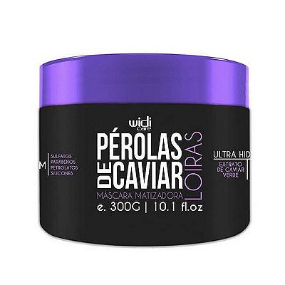 Máscara Matizadora Pérolas De Caviar Loiras 300g - WIDI CARE