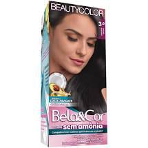 Coloração Creme 3.0 - Bela E Cor - Beautycolor