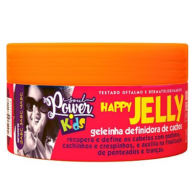 Geléia para Cachos Infantil Happy Jelly 250g - SOUL POWER