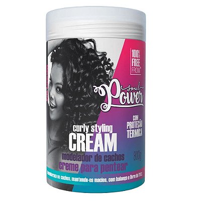 Creme Para Pentear Curly Styling Cream 800g - SOUL POWER