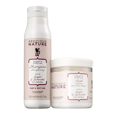Kit precious nature shampoo+mascara- Alfaparf