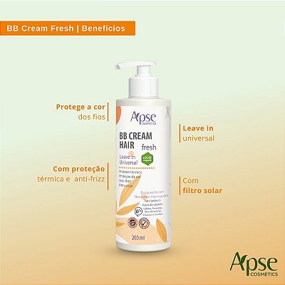 Leave In BB Cream Hair Fresh 200ml - APSE