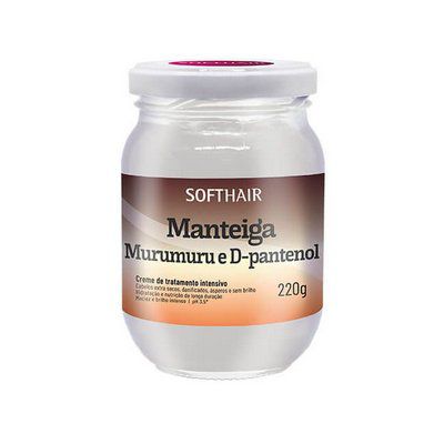 Manteiga Murumuru D-Pantenol 220g - SOFTHAIR