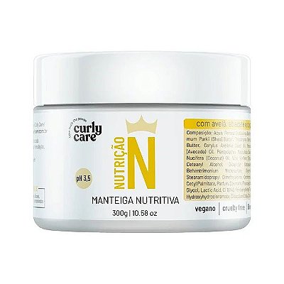 Manteiga Nutritiva N 300g - CURLY CARE