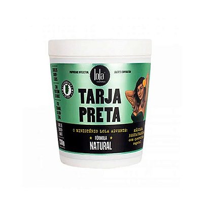 Máscara Tarja Preta 230g - LOLA