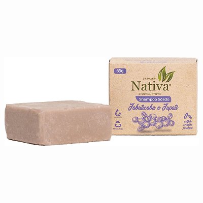 Shampoo Sólido Jabuticaba e Jupati 65g - NATIVA