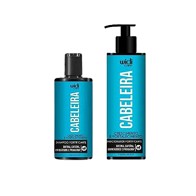 Kit Shampoo e Condicionador Cabeleira - WIDI CARE