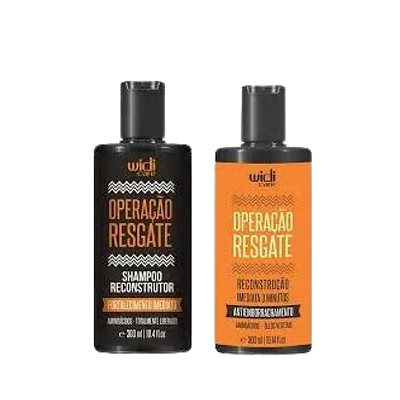 Kit Shampoo e Creme Operação Resgate - WIDI CARE