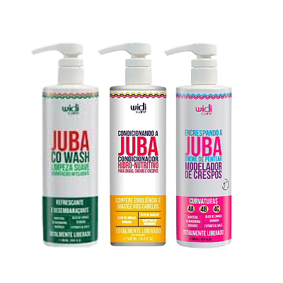 Kit Co-Wash, Condicionador e Encrespando a Juba - WIDI CARE