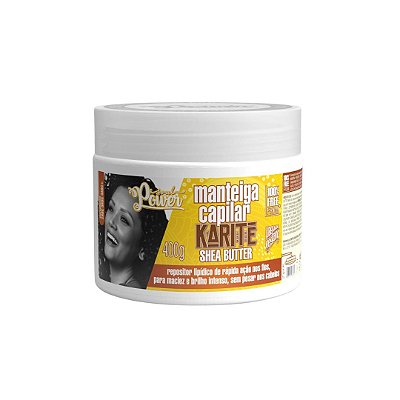 Manteiga Capilar Karité Shea Butter Mask 400g - SOUL POWER